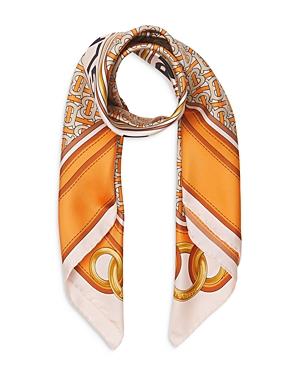 Burberry Montage Print Silk Square Scarf