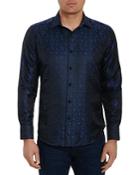 Robert Graham Limited Edition Scattered Star Long Sleeve Shirt