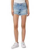 Hudson Croxley High Rise Cut Off Jean Shorts In Motion