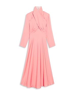 Sandro Maldive Draped Crisscross Dress