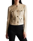 Ted Baker Trisca Cropped Cargo Jacket