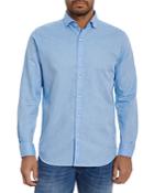 Robert Graham Brookridge Cotton Tonal Geo Tailored Fit Button Down Shirt - 100% Exclusive