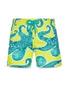 Vilebrequin Boys' Jim Jim Octopus Print Swim Trunks - Little Kid, Big Kid