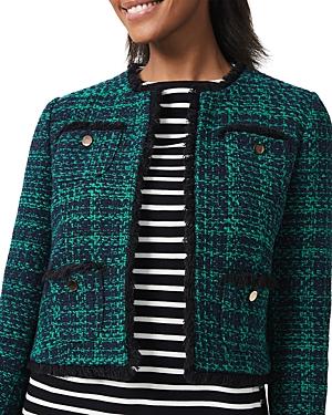 Hobbs London Rosa Cropped Tweed Jacket
