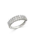 Bloomingdale's Diamond Princess-cut Band In 14k White Gold, 1.5 Ct. T.w. - 100% Exclusive