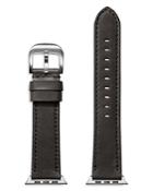 Shinola Grizzly Leather Strap For Apple Watch
