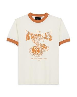 The Kooples Cotton Snake Motif Tee