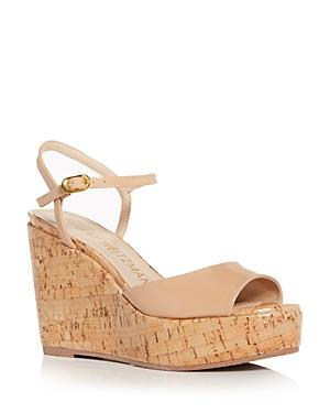 Stuart Weitzman Women's Palmina Platform Wedge Sandals
