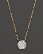 Dana Rebecca Designs 14k White & Yellow Gold Lauren Joy Mini Necklace With Diamonds
