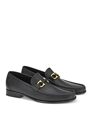 Salvatore Ferragamo Men's Embossed Slip On Loafers