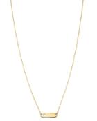Moon & Meadow Tiny Heart Tag Necklace In 14k Yellow Gold, 18 - 100% Exclusive