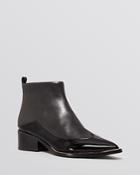 Sigerson Morrison Pointed Toe Booties - Nina