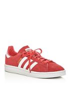 Adidas Women's Campus Nubuck Lace Up Sneakers