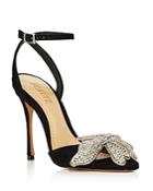 Schutz Women's Ayanne Embellished Suede High-heel Sandals