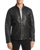 Marc New York Bedford Leather Moto Jacket