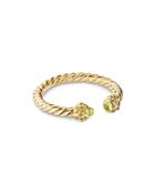 David Yurman Renaissance Ring In 18k Yellow Gold With Peridot