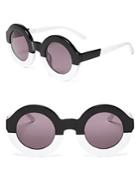 Wildfox Twiggy Two-tone Round Sunglasses