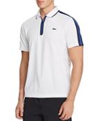 Lacoste Sport Ultra Dry Zip Front Regular Fit Polo Shirt