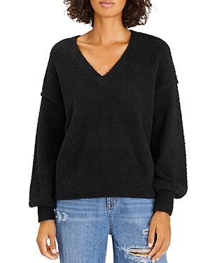 Sanctuary Plush V Neck Sweater