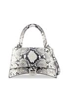 Balenciaga Snake Print Mini Leather Shoulder Bag