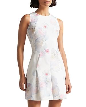 Ted Baker Buxie Floral Print Skater Dress