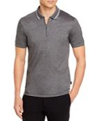 Boss Polston Slim Fit Zip Polo Shirt