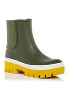 Tory Burch Women's Hurricane Block Heel Rain Boots