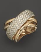 Pave Diamond Ring In 14k Yellow Gold, 2.25 Ct. T.w. - 100% Exclusive