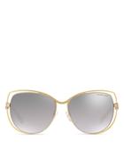 Michael Kors Cat Eye Sunglasses, 58 Mm