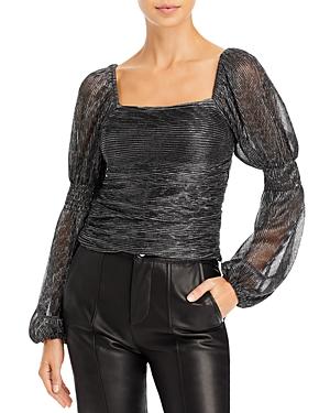 Line & Dot Olivia Mesh Top