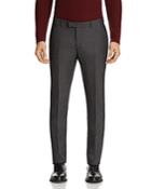 Sandro Notch Micro Check Slim Fit Pants - 100% Bloomingdale's Exclusive