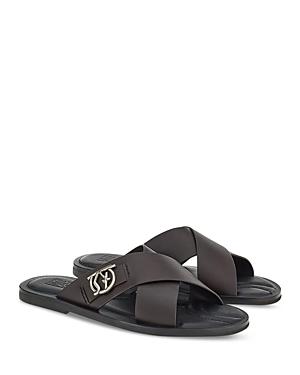 Salvatore Ferragamo Men's Slip On Strap Sandals