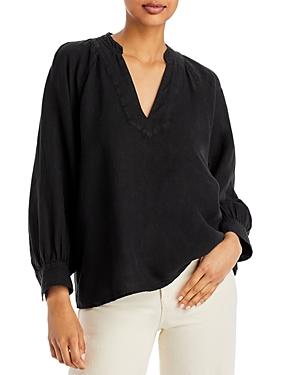 Joie Perci Long Sleeve Linen Top