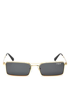 Vogue Eyewear Gigi Hadid For Vogue Slim Rectangular Sunglasses, 55mm