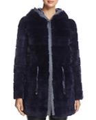 Maximilian Furs Reversible Rabbit Fur & Down Jacket - 100% Exclusive