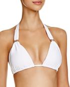 Vix Solid White Bia Bikini Top