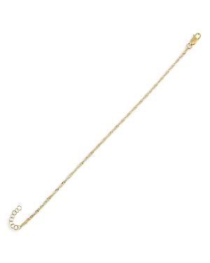 Adinas Jewels Twisted Chain Bracelet