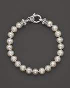 Lagos Sterling Silver Luna Pearl Bracelet