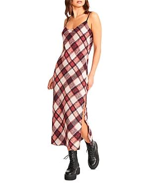 Bb Dakota X Steve Madden Strangelove Plaid Midi Dress