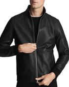 Reiss Walton Leather Jacket