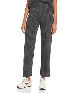 Aqua Mohair Ribbed Track Pants - 100% Exclusive