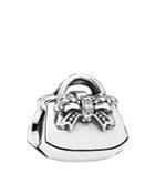 Pandora Charm - Sterling Silver & Cubic Zirconia Sparkling Handbag, Moments Collection