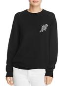 Frame Rose-embroidered Sweatshirt