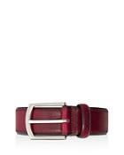 Ted Baker Lillies Burnished Brogue Leather Belt