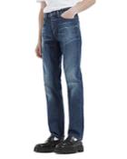 The Kooples Slim Fit Faded Wash Blue Jeans