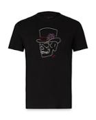 John Varvatos Star Usa Skull Top Hat Graphic Tee