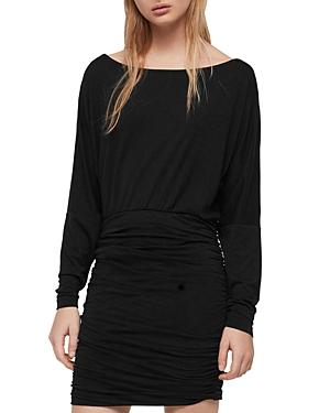 Allsaints Giogia Ruched Dress