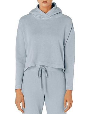 Enza Costa Cropped Hoodie