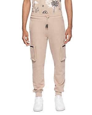 Eleven Paris Cotton Solid Regular Fit Cargo Joggers