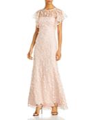 Eliza 3d Flower Illusion Gown